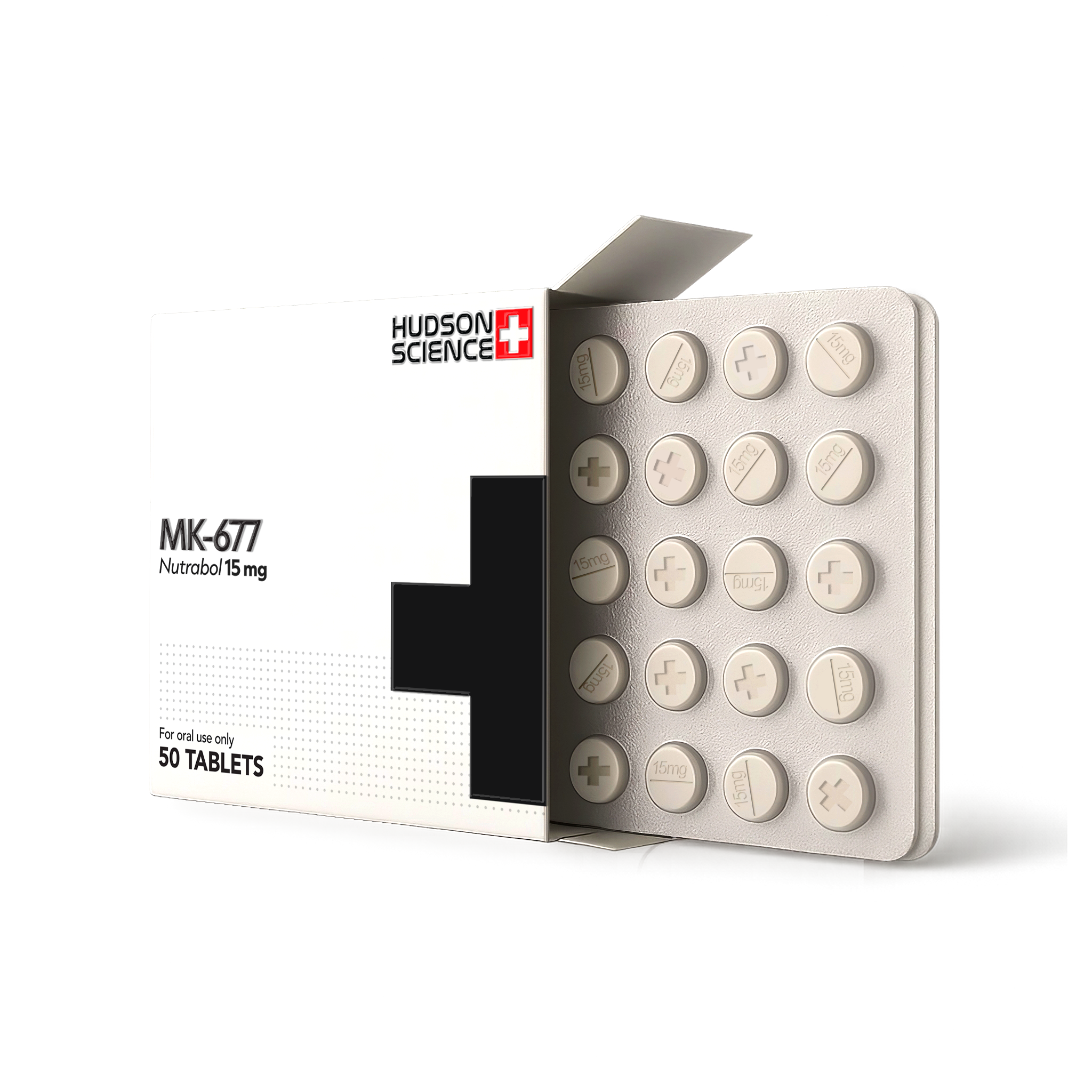 MK-677 15MG X 50 - Hudson Science (Third-Party Tested, Second Image)