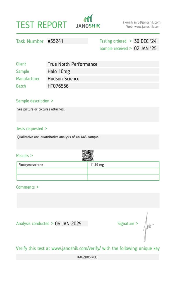 TEST REPORT