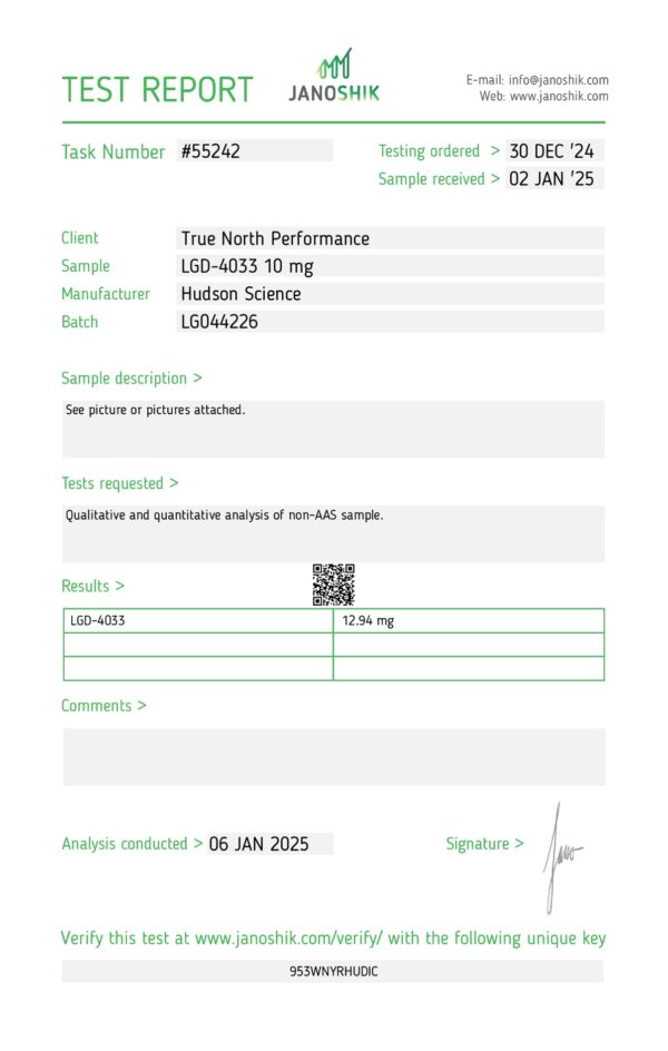 TEST REPORT