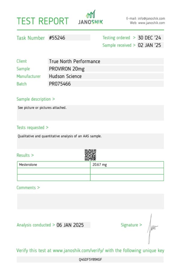 TEST REPORT