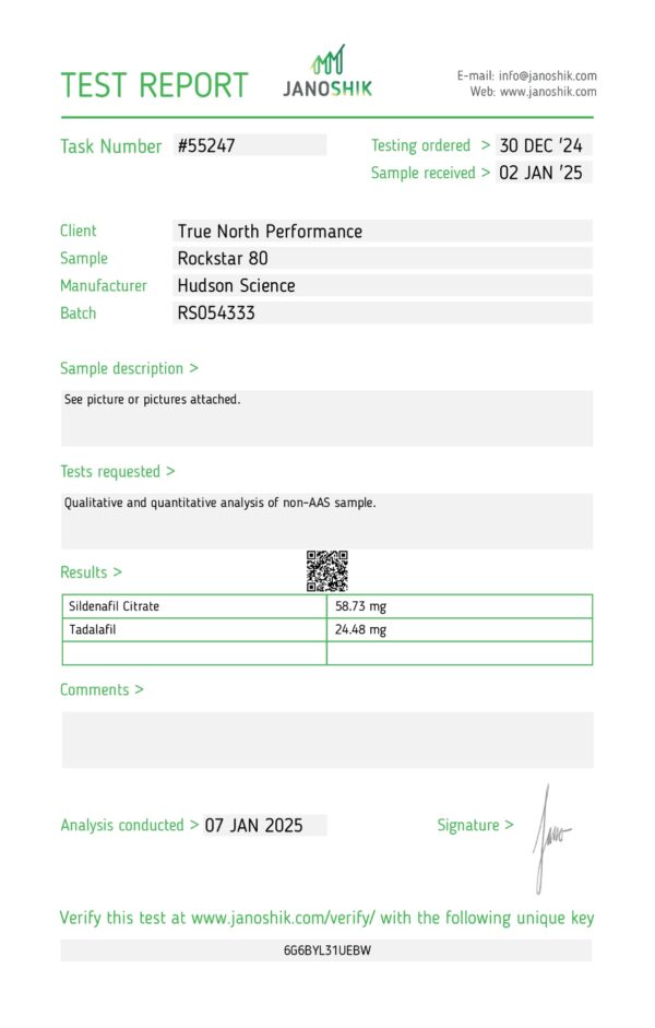 TEST REPORT