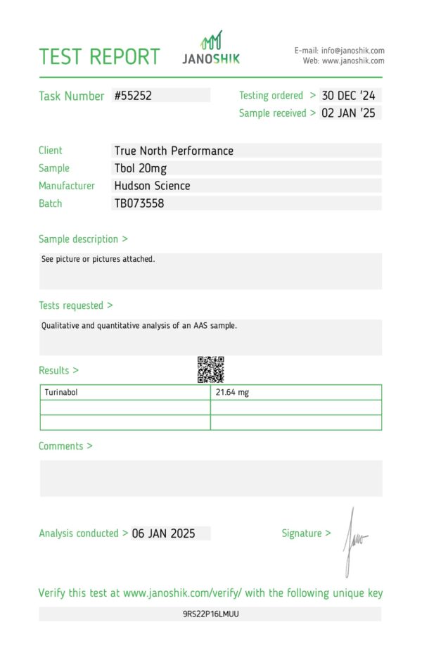 TEST REPORT