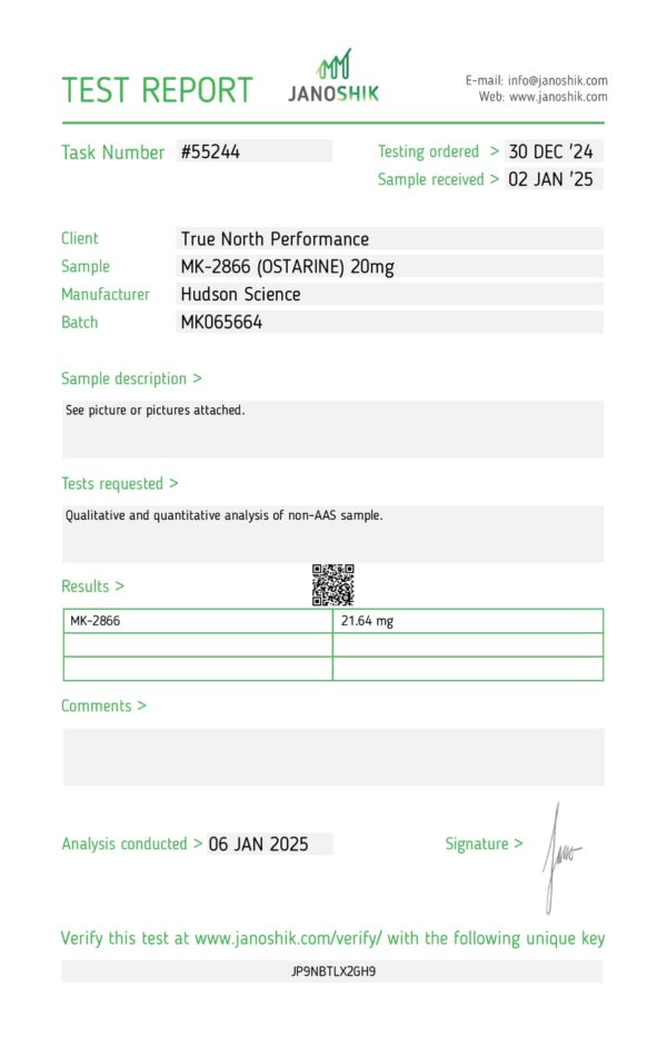 TEST REPORT
