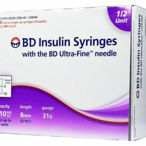 BD Insulin syringes