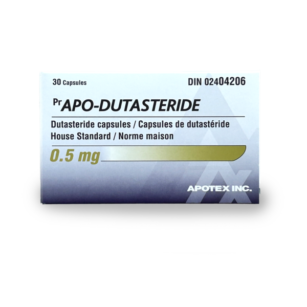 DUTASTERIDE 0.5MG x 30 - APOTEX | CANADA PHARMACEUTICAL GRADE