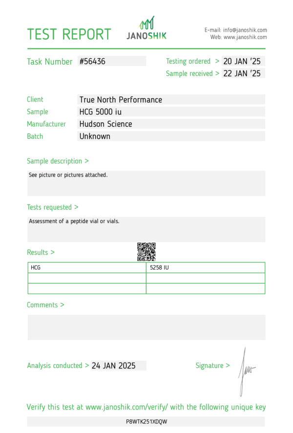 test report