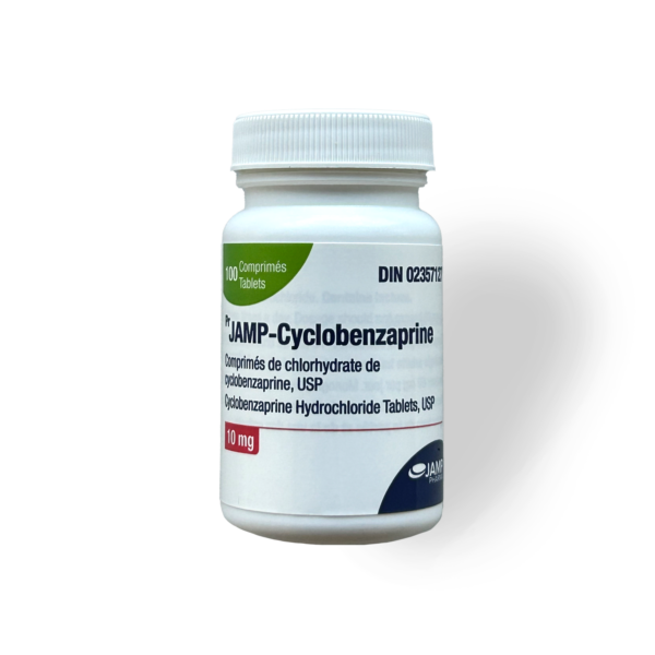 CYCLOBENZAPRINE 10MG x 100 – JAMP PHARMA | CANADA PHARMACEUTICAL GRADE