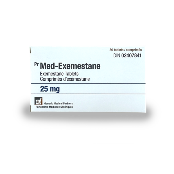 EXEMESTANE 25MG x 30(Aromasin) – MED Pharma - CANADA PHARMACEUTICAL GRADE