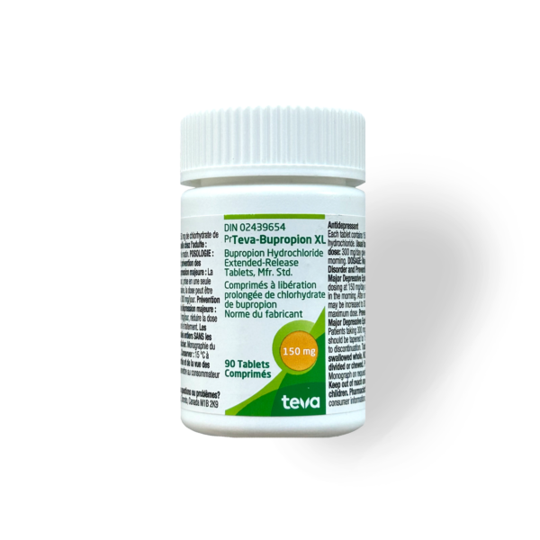 BURPOPION 150MG x 90 – TEVA | CANADA PHARMACEUTICAL GRADE