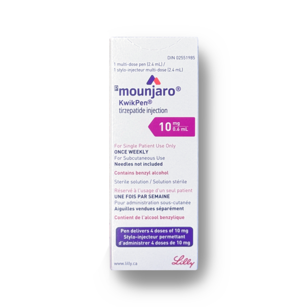 Mounjaro® 40mg [10mg/0.6mL - 2.4mL] multi-dose KwikPen® (tirzepatide Injection Pen) - Lilly