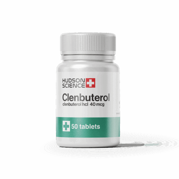 Clenbuterol 40 mcg x 50 - Hudson Science