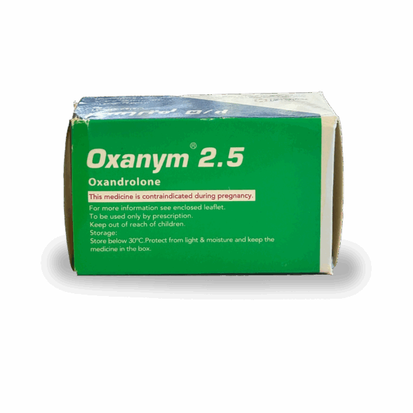 Oxanym 2.5mg x 100 Tablets (Anavar) - Atipharmed Iran pharmaceutical grade [LIMITED STOCK]