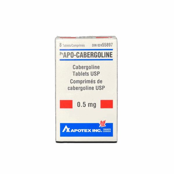 Cabergoline 0.5mg x 8 Tablets - Canadian Pharmaceutical Grade