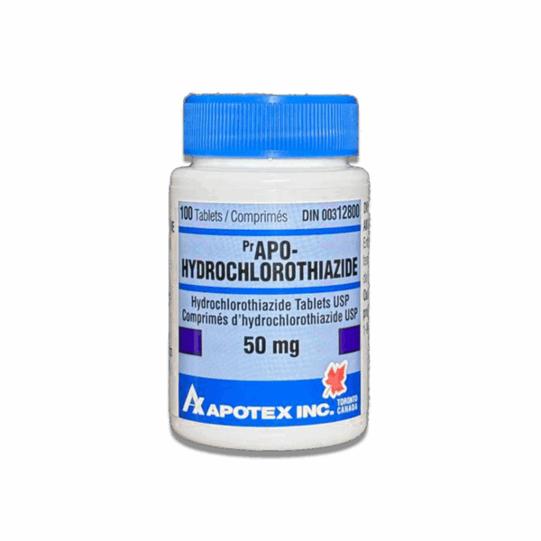 Hydrochlorothiazide 50mg x 100 - APOTEX | CANADA PHARMACEUTICAL GRADE