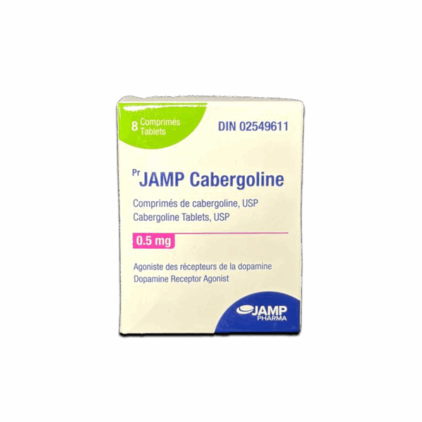 Cabergoline 0.5mg x 8 Tablets - Canadian Pharmaceutical Grade - Image 2