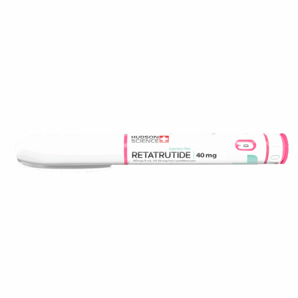 Retatrutide Injection Pen 40mg | Adjustable dosage – 2.5mg / 5mg / 10mg (13.33mg/mL) [Next-gen weight loss] - Hudson Science