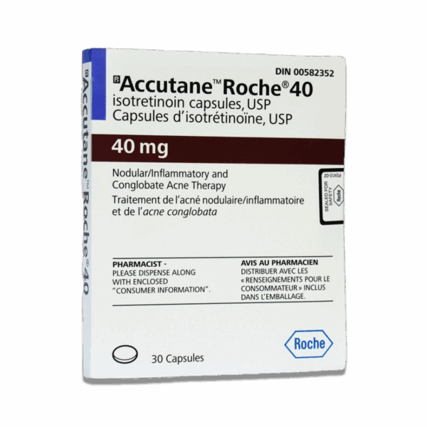 Accutane ™ 40mg x 30 - Roche | CANADA PHARMACEUTICAL GRADE