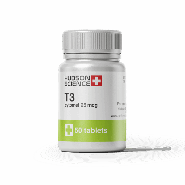 T3 (Cytomel) 25 mcg x 50 – Hudson Science