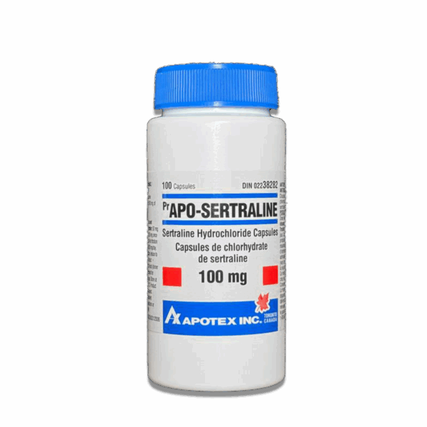 ZOLOFT (SERTRALINE) 100MG X 100 - APOTEX - CANADA PHARMACEUTICAL GRADE