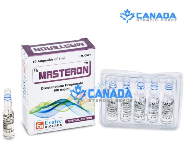 MASTERON (Drostanolone Propionate 100mg) (10 ampules 100mg/mL) ETHYL OLEATE – no retail box – imported