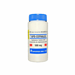 Cephalexin (Keflex) 500mg x 100 – Canadian Pharmaceutical Grade