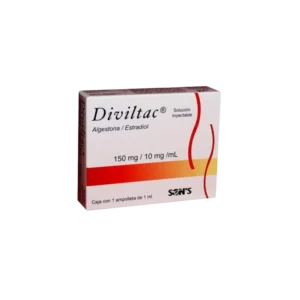 Diviltac [ 150mg Algestona + 10mg Estradiol 1mL injection] – HRT